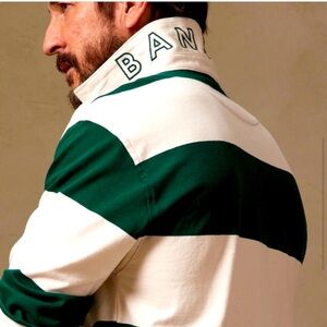 NWT Men's Banana Republic Rugby Polo